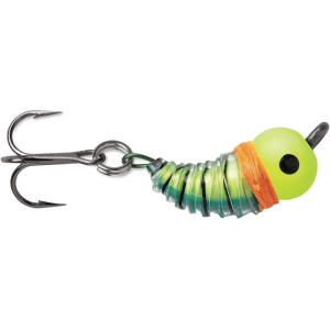 VMC Tungsten BugBite Jig 1/32 oz Glow Firetiger