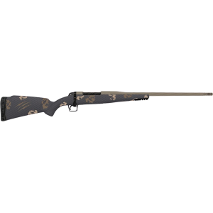 Fierce Firearms Twisted Rogue Bolt Action Rifle 25 Creedmoor 22" Fluted Smoked Bronze Threaded Barrel Smoked Bronze Frame Sonora Field Stock - Fierce Firearms