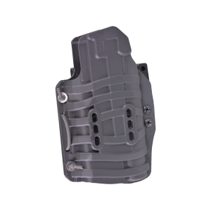 Phlster Holsters Floodlight 2 IWB Holster Ambidextrous 1911, 2011, Beretta 92, CZ P10, Glock 19, 17, 34, 21, HK VP9, P30, Sig P226, 229, Smith & Wesson M&P with Surefire X300 Polymer Charcoal Gray - Phlster Holsters