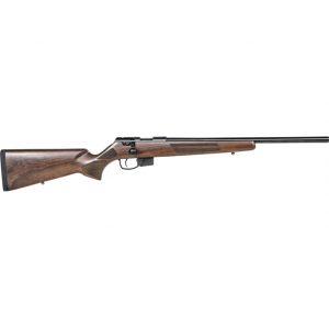 Anschutz 1761 D HB Bolt Action Rifle 22 Winchester Magnum Rimfire (WMR) 20" Blued Barrel Black Frame Walnut Field Stock - Anschutz