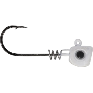 BUCKEYE LURES Scoop Head 1/8oz Swimbait Jighead 3/0 Matte Pearl