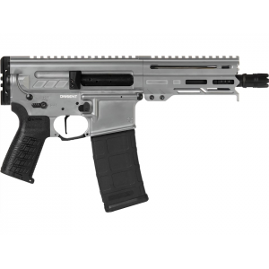 CMMG DISSENT Mk4 5.7x28mm FN Pistol 6.5" Barrel 32+1 Round Black Grip Cerakote Titanium Frame - Cmmg