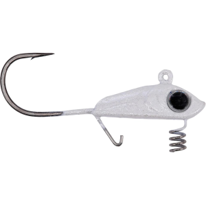 BUCKEYE LURES Piggyback 1/2oz Swimbait Jighead 2/0 Pearl