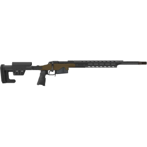 Fierce Firearms Reaper H-Tac Bolt Action Rifle 25 Creedmoor 22" Black Threaded Barrel Bronze Cerakote Frame Black Pistol Grip - Fierce Firearms