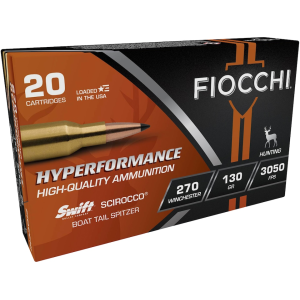 cchi Hyperformance 6.5 Creedmoor 130 Grain Swift Scirocco II Bonded Polymer Tip Case Of 200 (10 Boxes Of 20) Ammo