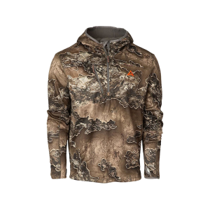 Thacha Gear Men's L-2 Midlayer Quarter Zip Hoodie Realtree Excape 2XL