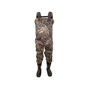 FROGG TOGGS Men's Amphib 3.5mm 600 Gram Insulated Neoprene Boot Foot Chest Waders Realtree Max-7 8