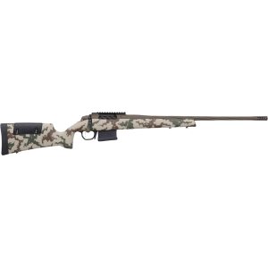 Weatherby 307 Range TG Bolt Action Rifle 240 Weatherby Magnum 24" Fluted Patriot Brown Cerakote Threaded Barrel Brown Frame Tan/Green Adjustable Comb Stock