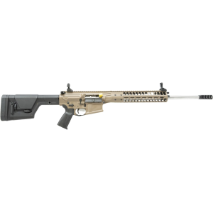 LWRC REPR MKII Semi Automatic Rifle 7.62x51mm NATO 20" Stainless Threaded Barrel Flat Dark Earth Frame Black Adjustable Stock - Lwrc