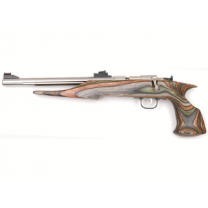 Chipmunk Hunter 22LR Single Shot Pistol 10.5" Threaded Barrel 1 Round Camo Grip Stainless Frame - Chipmunk