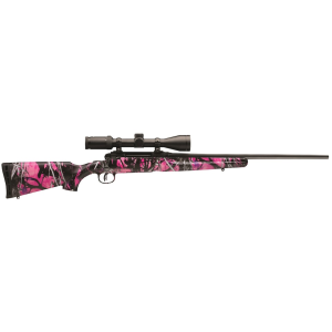 Savage Arms Savage Arms Axis II XP Bolt Action Youth Rifle 243 Winchester 20" Blued Barrel Blued Frame Muddy Girl Compact Stock with Scope - $549.99 at MidwayUSA