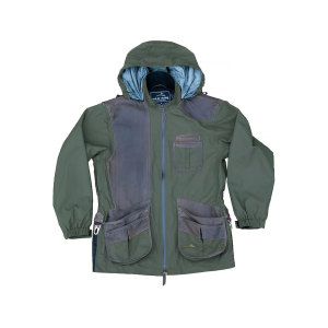 Wild Hare Shooting Gear Men's Hydro Elite Waterproof Shooting Jacket Olive Large