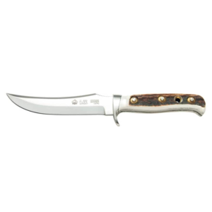 PUMA Classic Series Fixed Blade Knife 4.7" Clip Point 440C Polished Blade Genuine Bone Handle Stag