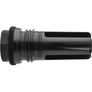 Advanced Armament Co (AAC) Blackout Flash Hider 90-Tooth Suppressor Mount Standard Socket for KAC LMG 7.62mm 5/8"-24 Thread Steel Matte
