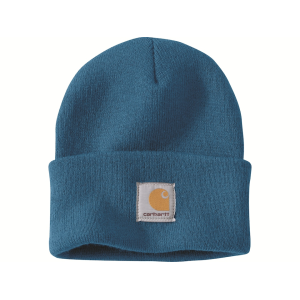 Carhartt Mens Knit Cuffed Beanie Marine Blue