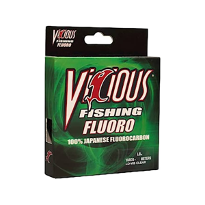Vicious 100% Fluorocarbon Fishing Line 6lb 250yd Clear