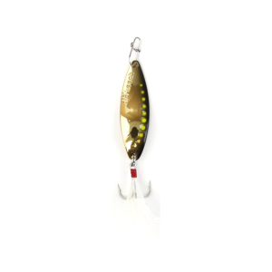 CLAM Leech Flutter Spoon Golden Shiner 1/8 oz