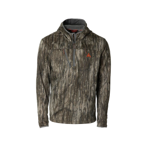 Thacha Gear Men's L-2 Midlayer Quarter Zip Hoodie Realtree Legacy Medium