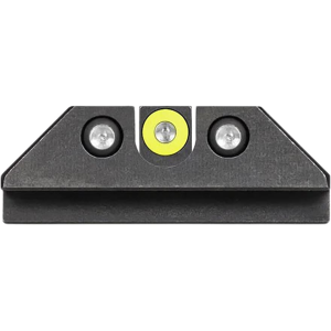 Night Fision Night Sight Set for Glock 20, 21, 40 Yellow Front U Notch Rear
