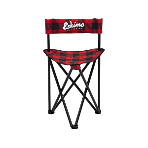 Eskimo Ice Fishing Folding Chair Plaid