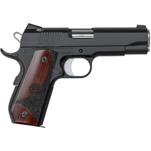 Dan Wesson Guardian 38 Super Pistol 4.25" Barrel 9+1 Round Matte Black Slide Wood Grip Matte Black Frame