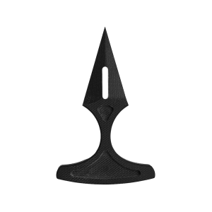 Toor Knives Snake Doctor Fixed Blade Knife 1.625" Dagger G-10 Black Blade G-10 Handle Black