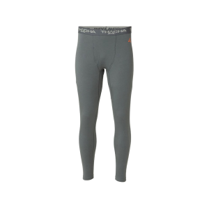 Thacha Gear Men's L-3 Heavyweight Merino Base Layer Pants Dark Gray 2XL
