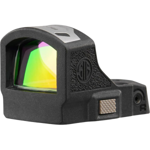 Sig Sauer Romeo-RS Compact Red Dot Sight Green 3 MOA Dot Reticle Black