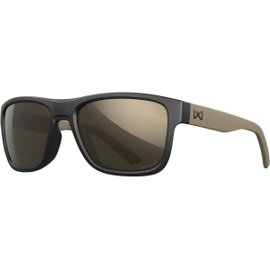 Wiley X Ovation Sunglasses Tungesten Mirror Lens Matte Black Frame - Wiley X