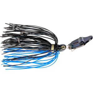 STRIKE KING Rattling Thunder Cricket Bladed Jig Black & Blue 1/2 oz