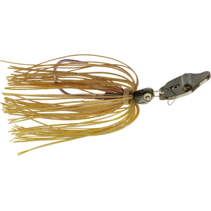 STRIKE KING Rattling Thunder Cricket Bladed Jig Green Pumpkin 3/8 oz