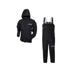 FROGG TOGGS Men's FTX Elite Rain Suit Black Large