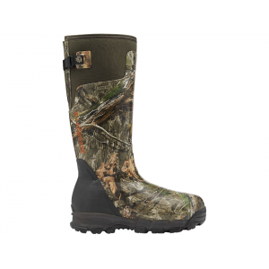 LaCrosse Men's Alphaburly Pro 18" Waterproof 1000 Gram Insulated Rubber Boots Rubber Mossy Oak Country DNA 8 D - Lacrosse