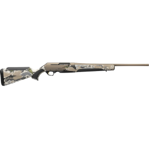 Browning BAR MK 4 Speed Semi Automatic Rifle 270 Winchester 22" Fluted Smoked Bronze Cerakote Barrel Smoked Bronze Cerakote Frame OVIX Camo Field Stock - Browning
