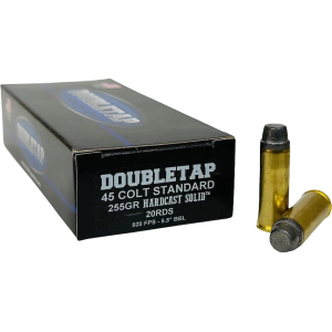 bleTap Hardcast Solid 45 Colt (Long Colt) 255 Grain Semi-Wadcutter Box Of 20 Ammo