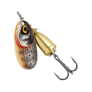 BLUE FOX Classic Vibrax Gilded Inline Spinner 7/16oz Gilded Brown Trout