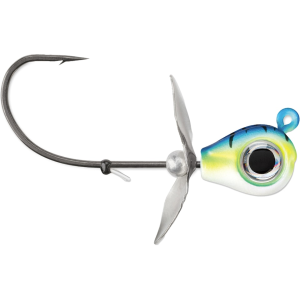 VMC Snitch 1/4oz Swimbait Jighead Blue Fire UV