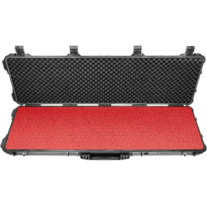 Eylar Hard Rifle Case with Ragar XP Crosslinked Red Foam Insert 53" Black