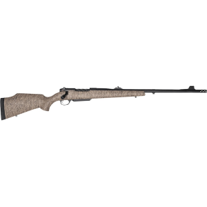 Weatherby Mark V Dangerous Game Bolt Action Rifle 378 Weatherby Magnum 24" Graphite Black Threaded Barrel Graphite Black Frame Brown/Tan Monte Carlo Stock - Weatherby