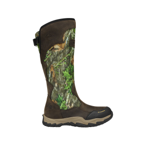 LaCrosse Venom II Wellington NWTF 17" Hunting Boots Leather Mossy Oak Obsession Men's 14 D - Lacrosse
