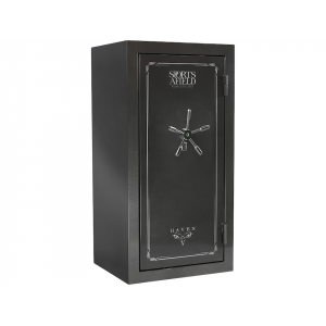 Sports Afield Haven Fire-Resistant 36 Gun Safe with Biometric Lock Gray - Sports Afield