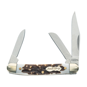 Uncle Henry 834UH Rancher Next Gen Folding Knife 2.125" Clip Point 7Cr17MoV Stainless Polished Blade Polymer Handle Brown - Uncle Henry