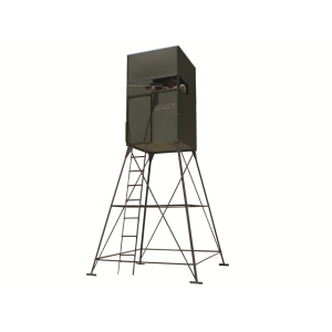 Texas Hunter Trophy Box Blind Single with 8' Tower