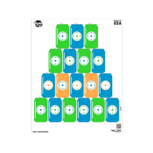 Allen EZ Aim Fun You Can Shoot Paper Target 4PK - Allen