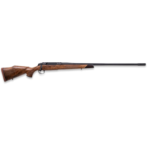 Weatherby 307 Adventure SD Bolt Action Rifle 7mm PRC 24" Fluted Graphite Black Threaded Barrel Cerakote Black Frame Walnut Monte Carlo Stock
