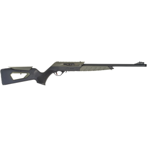 Tristar KR22 Semi Automatic Rifle 22 Long Rifle 18.6" Black Threaded Barrel Black Frame Olive Drab Skeleton Stock - Tristar