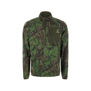 OL' TOM Men's SWT Quarter Zip Shirt Mossy Oak Full Foliage Large