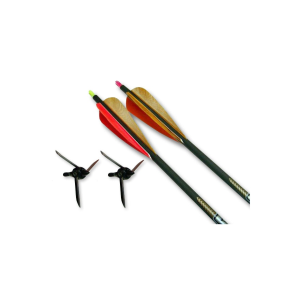 Magnus Bullhead Broadhead Kit 100 Grain .300 Spine 2PK - Magnus Broadheads