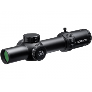 SIGHTRON S6 Rifle Scope 1-6x 24mm Illuminated LRT Reticle Matte Black