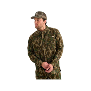 NOMAD Men's Rub Line Field Long Sleeve Shirt Mossy Oak Greenleaf XL
